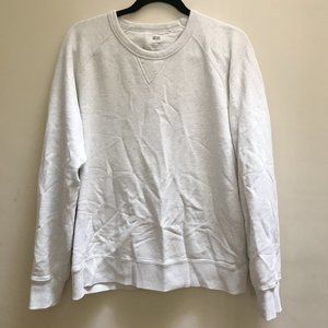 Men's Uniqlo Light Gray Sweatshirt